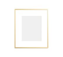 Online Designer Living Room Metal Gallery Frame with 4" Mat